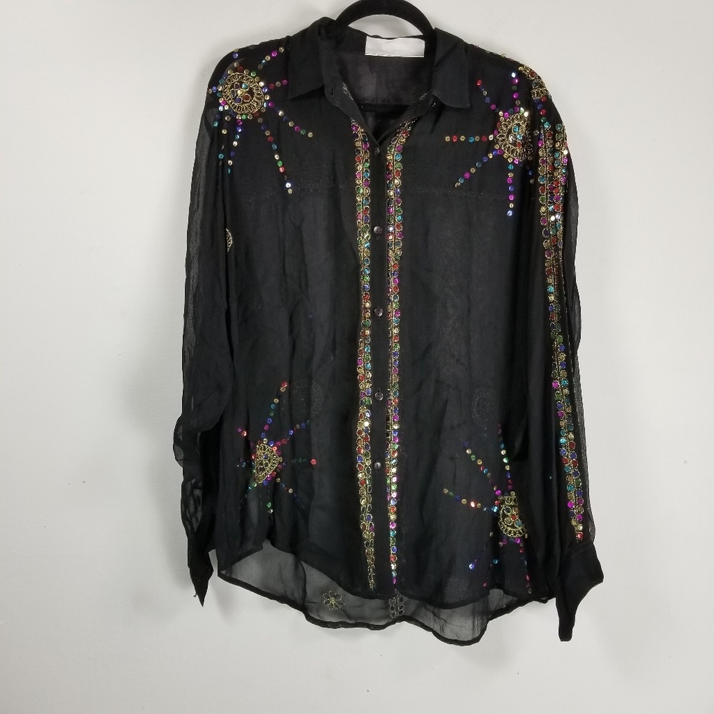 Traditional Value longsleeve button down shirt M